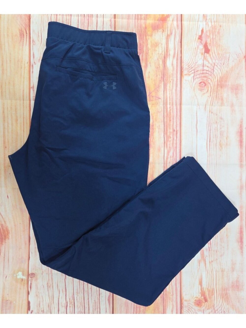 Under Armour Mens Navy Blue Performance Golf Pants 38x32